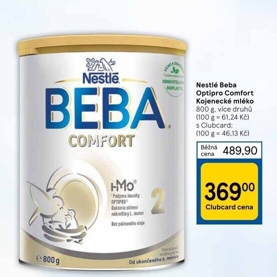 Mléčná výživa Beba Optipro Comfort Nestlé