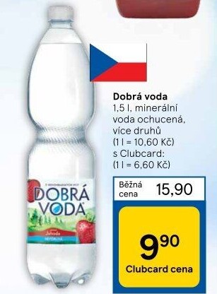 Ochucená voda Dobrá voda