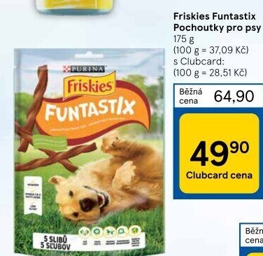 Pamlsky pro psy Funtastix Friskies