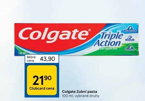 Pasty na zuby Colgate
