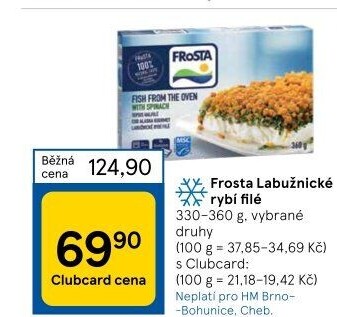 Rybí filé labužnické mražené Frosta