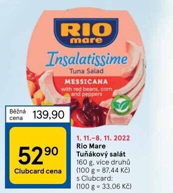 Salát Insalatissime Rio Mare
