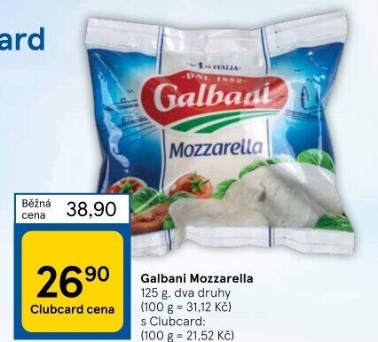 Sýr Mozzarella Galbani