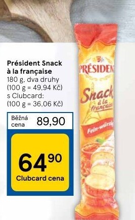 Sýr Snack Président