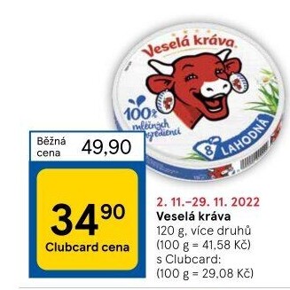 Sýr tavený Veselá kráva
