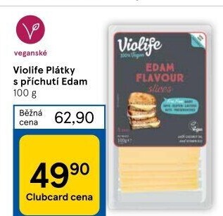 Veganský sýr Eidam Violife