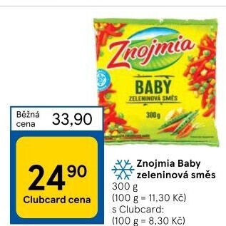 Zeleninová směs Baby mražená Znojmia