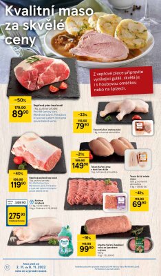 akční leták Tesco 2.11.2022-8.11.2022