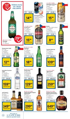 akční leták Tesco 2.11.2022-8.11.2022