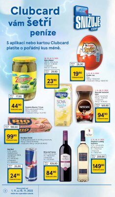 akční leták Tesco 2.11.2022-8.11.2022