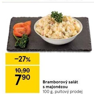 Bramborový salát s majonézou