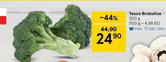 Brokolice Tesco