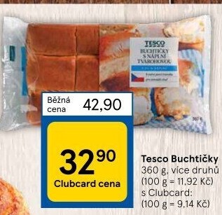 Buchtičky české Tesco