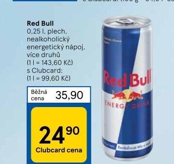 Energetický nápoj Red Bull