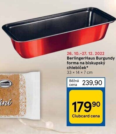 Forma na biskupský chlebíček Berlinger Haus