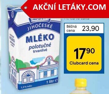 Mléko trvanlivé Jihočeské Madeta - 1,5% polotučné