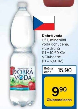 Ochucená voda Dobrá voda
