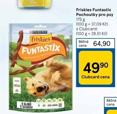 Pamlsky pro psy Funtastix Friskies