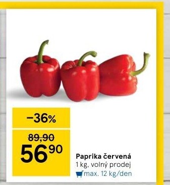Paprika červená