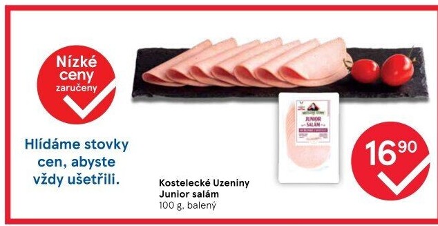Salám Junior Kostelecké uzeniny