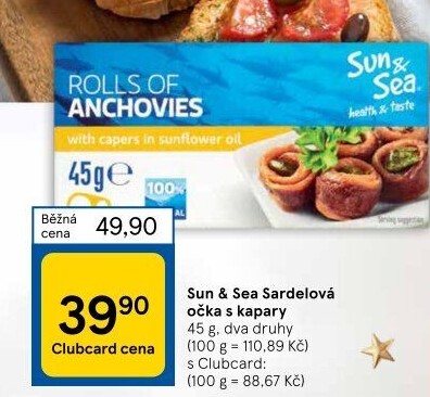 Sardel očka v oleji Sun&amp