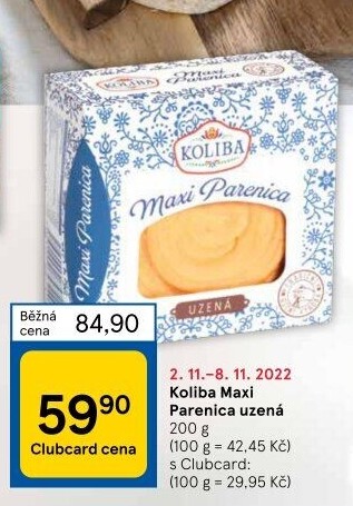 Sýr Parenica Koliba Bystřice pod Hostýnem