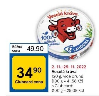 Sýr tavený Veselá kráva
