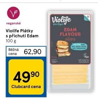 Veganský sýr Eidam Violife
