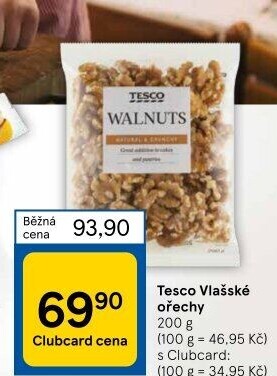 Vlašské ořechy Tesco