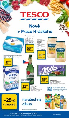 akční leták Tesco 2.11.2022-8.11.2022