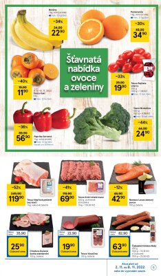 akční leták Tesco 2.11.2022-8.11.2022