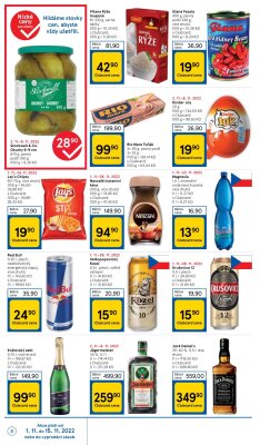 akční leták Tesco 2.11.2022-8.11.2022