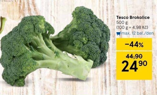 Brokolice Tesco