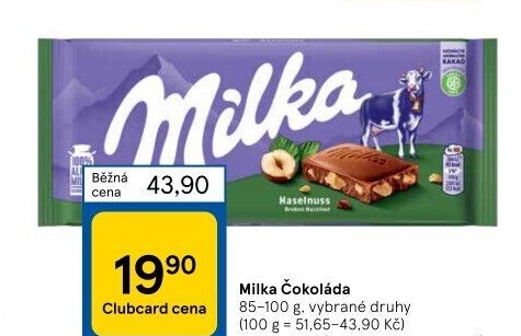 Čokoláda Milka