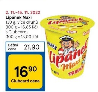 Dezert Lipánek Madeta
