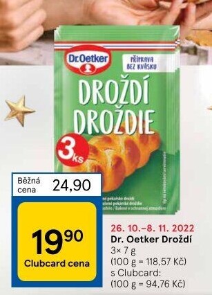 Droždí Dr. Oetker