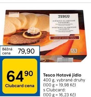 Hotová jídla Tesco