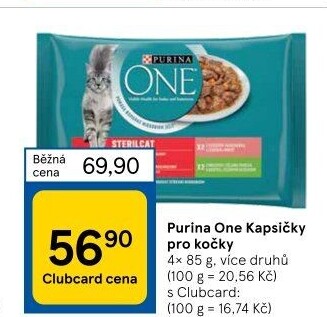 Kapsičky pro kočky One Purina