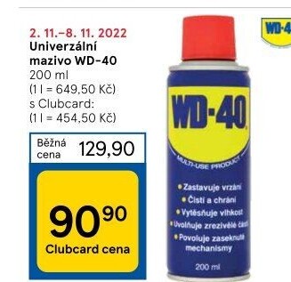Mazivo WD-40