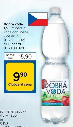 Ochucená voda Dobrá voda
