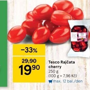 Rajčata cherry Tesco