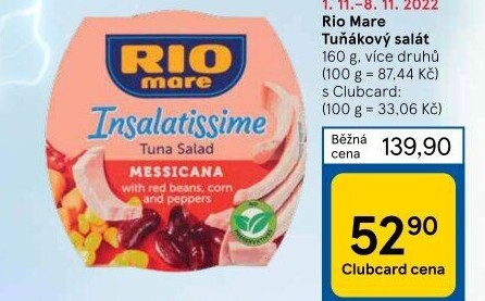 Salát Insalatissime Rio Mare