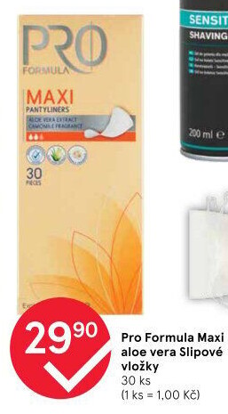 Vložky dámské slipové Pro Formula Tesco