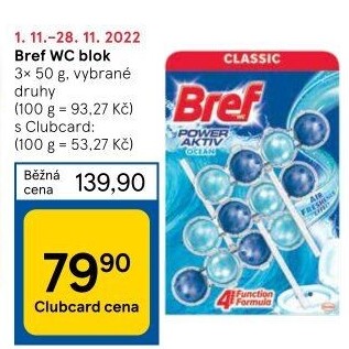 WC blok Bref