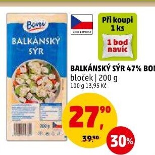Balkánský sýr Boni