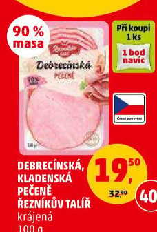 Debrecínská pečeně Řezníkův talíř