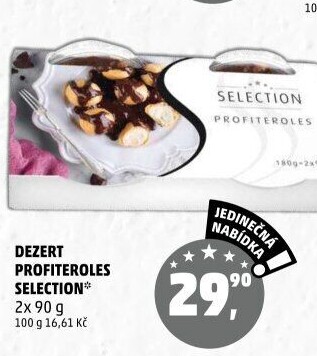 Dezert Profiteroles Selection