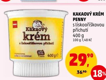 Kakaový krém Penny