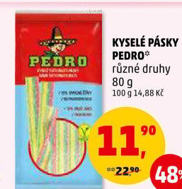 Kyselé pásky Pedro