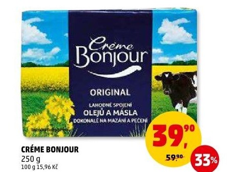 Margarín Créme Bonjour Rama